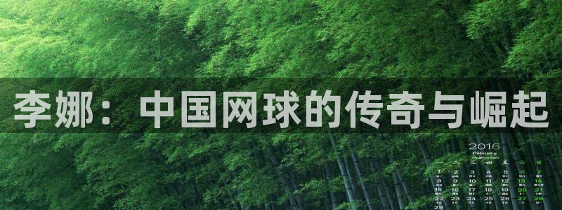 678体育：李娜：中国网球的传奇与崛起