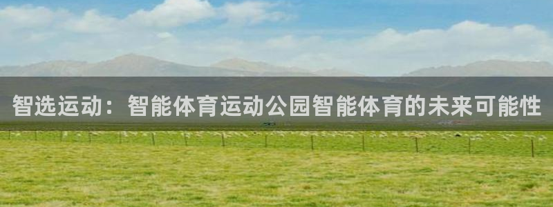 678体育app：智选运动：智能体育运动公园智能体育的未来可能性