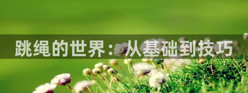 678体育官网地址：跳绳的世界：从基础到技巧